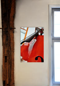 HOMMAGE AN J.S. BACH - Kaschierung unter Acrylglas