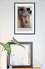 ENGEL IM HIMMEL Kunstdruck Fine Art