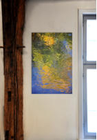 WASSERSPIEGELUNG - Kaschierung unter Acrylglas
